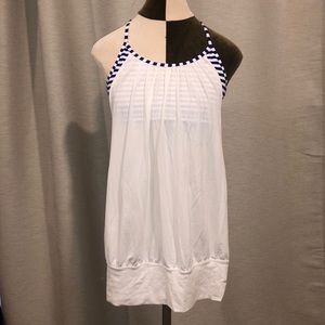 lululemon No Limit blue/white Tank